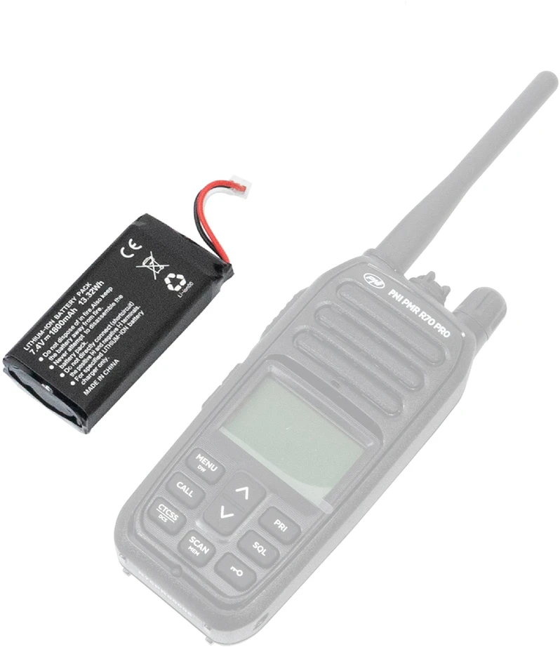 PNI R70 atsarginė baterija, skirta PNI PMR R70 PRO radijo stotelei