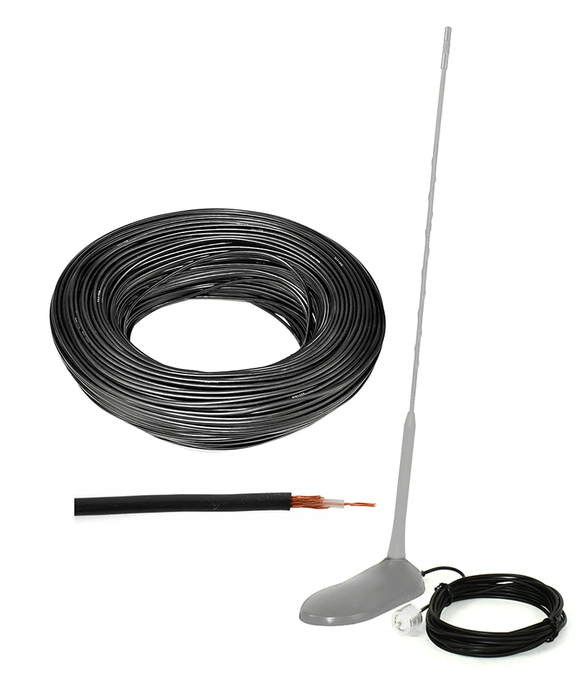 PNI RG174 kabelis metrais, skirtas CB Extra 45 antenoms
