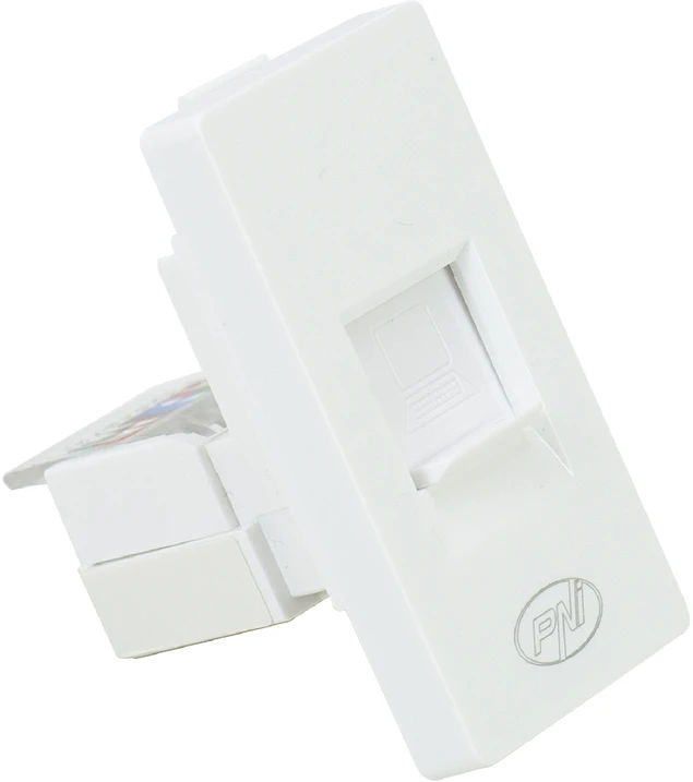 PNI RJ45M modulinis interneto lizdas, įmontuojamas