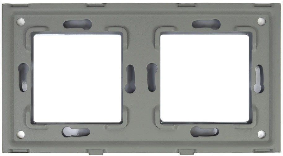 PNI RM202W stiklinis dvigubas rėmelis PNI lizdams