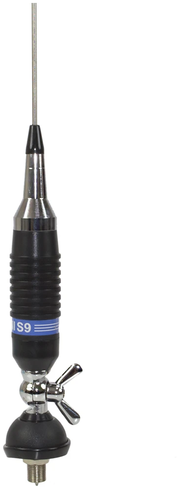PNI S9 CB antena, 120 cm, su „butterfly“ tipo laikikliu, 4 m RG58 kabeliu ir PNI SWR-300 reflektometru SWR matavimui