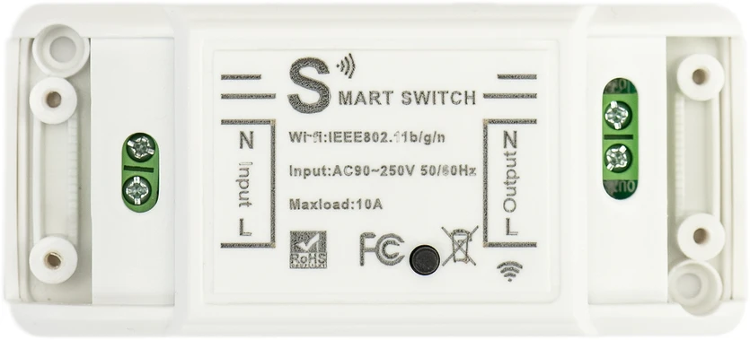 PNI SafeHome PT09 nuotolinė WiFi išmanioji relė, 10A, valdymas internetu, Tuya Smart mobilioji programėlė, integravimas į scenarijus ir išmanioji automatizacija su kitais suderinamais Tuya, Alexa ir Google Assistant produktais
