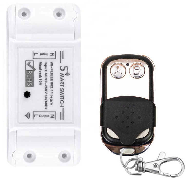 PNI SafeHome PT09 nuotolinė WiFi išmanioji relė, 10A, valdymas internetu, Tuya Smart mobilioji programėlė, integravimas į scenarijus ir išmanioji automatizacija su kitais suderinamais Tuya, Alexa ir Google Assistant produktais