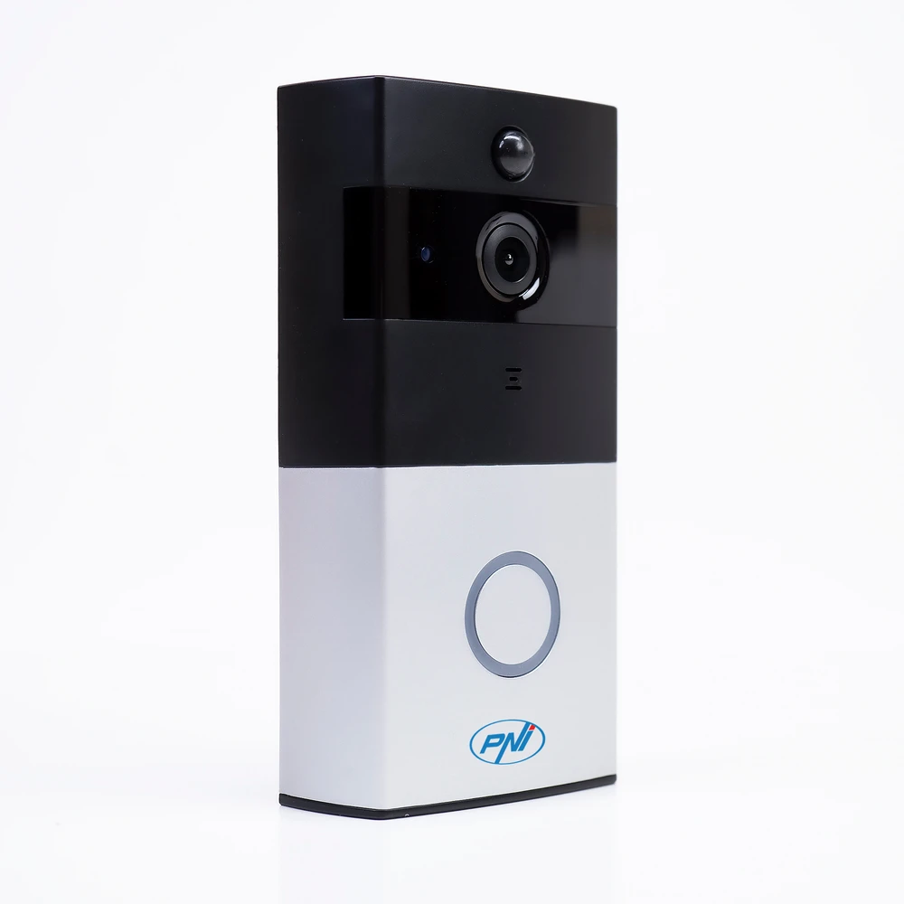 PNI SafeHome PT710B WiFi HD išmanioji vaizdo telefonspynė, P2P, baterija, skirta „Tuya Smart“ programėlė, integracija į scenarijus ir išmanioji automatizacija su kitais „Tuya“ suderinamais produktais