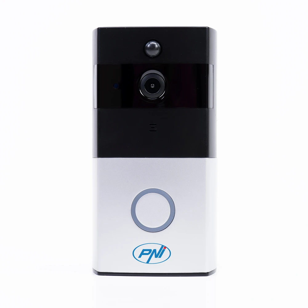 PNI SafeHome PT710B WiFi HD išmanioji vaizdo telefonspynė, P2P, baterija, skirta „Tuya Smart“ programėlė, integracija į scenarijus ir išmanioji automatizacija su kitais „Tuya“ suderinamais produktais