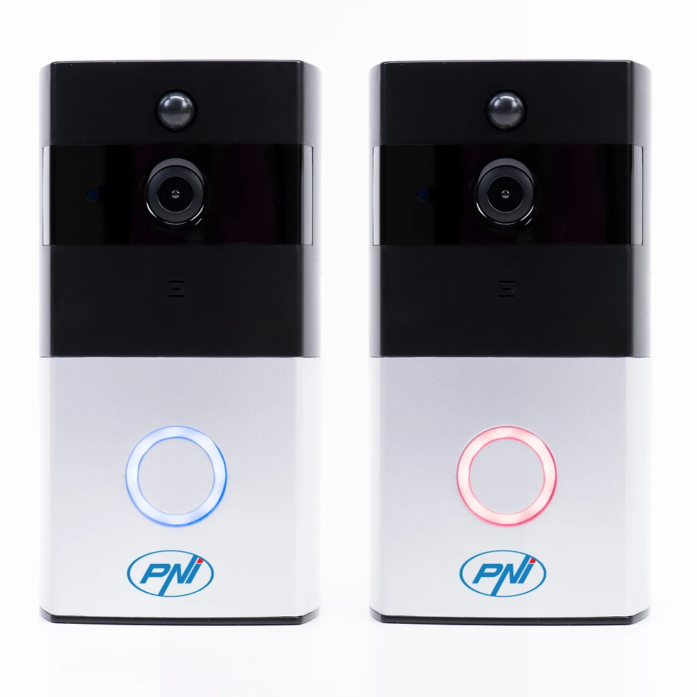 PNI SafeHome PT710B WiFi HD išmanioji vaizdo telefonspynė, P2P, baterija, skirta „Tuya Smart“ programėlė, integracija į scenarijus ir išmanioji automatizacija su kitais „Tuya“ suderinamais produktais