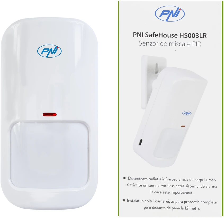 PNI SafeHouse HS003LR belaidis judesio jutiklis belaidėms signalizacijos sistemoms