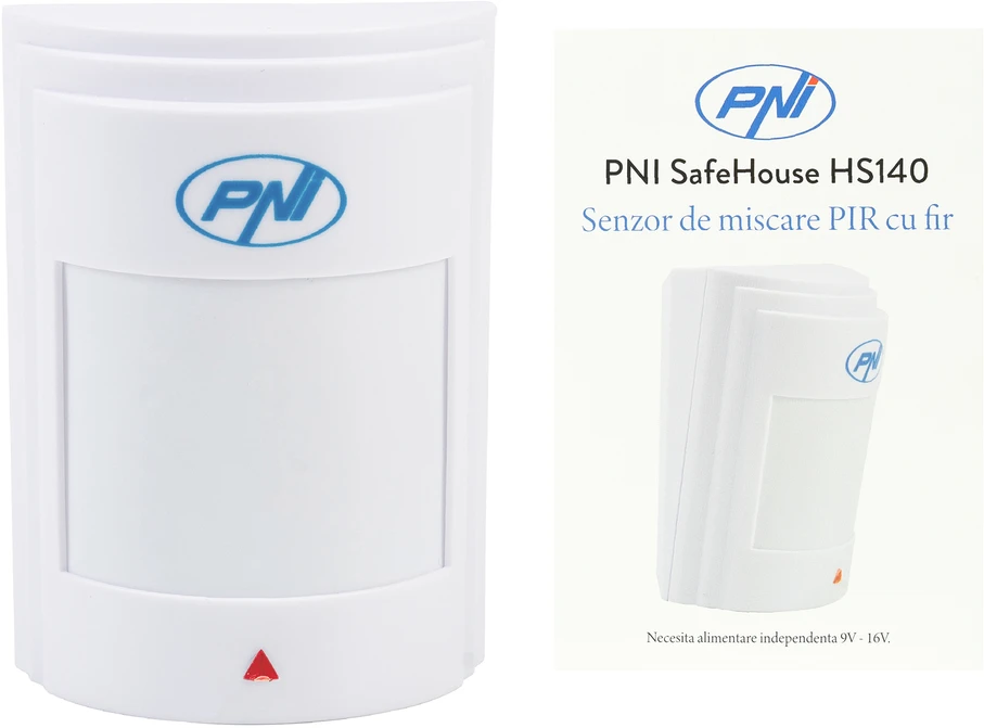 PNI SafeHouse HS140 laidinis PIR judesio jutiklis signalizacijos sistemoms