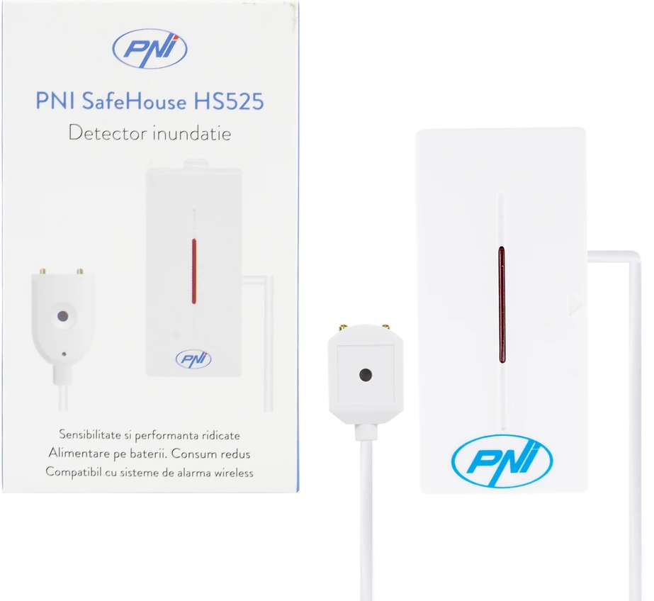 PNI SafeHouse HS525 belaidis vandens nuotėkio detektorius apsaugos sistemai