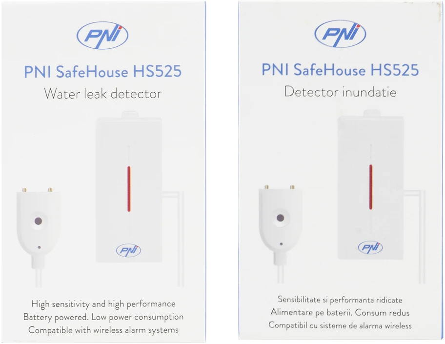 PNI SafeHouse HS525 belaidis vandens nuotėkio detektorius apsaugos sistemai