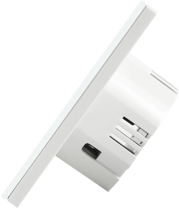 PNI SH101 stiklinis jutiklinis jungiklis, baltas su LED indikatoriumi