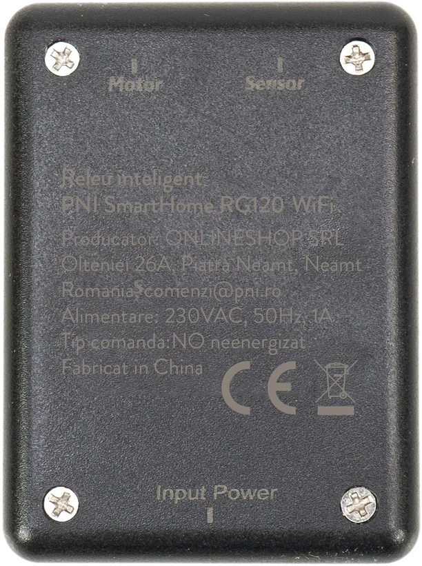 PNI SmartHome RG120 išmanioji WiFi relė garažo vartams / motorizuotų durų atidarymo valdymui internetu su „Tuya Smart App“, suderinama su „Amazon Alexa“ ir „Google Home“