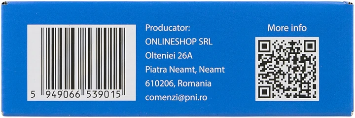 PNI SmartHome RG121 išmanioji relė su „Wi-Fi“ garažo durų / vartų atidarymo valdymui, suderinama su „Tuya“ programa, 5 V maitinimo šaltinis