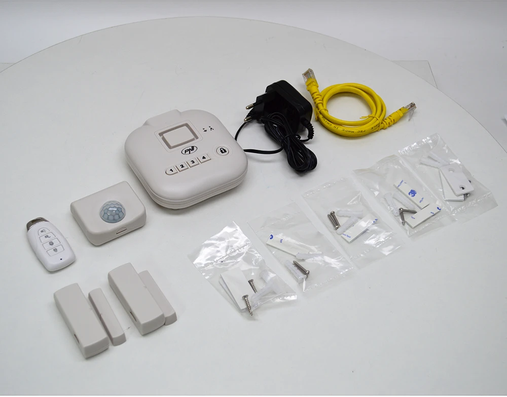 PNI SmartHome SM400 išmaniųjų namų rinkinys išmaniajam telefonui su signalizacijos sistema ir interneto prieigos stebėjimu