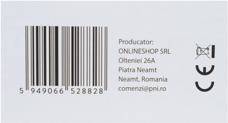 PNI SmartHome WP202 išmanusis WiFi lizdas, montuojamas į sieną, valdymas internetu, skirta „Tuya Smart“ programėlė, suderinamas su „Amazon Alexa“ ir „Google Home“