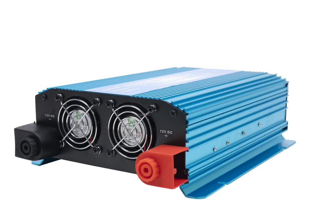PNI SP1000W įtampos keitiklis su gryna sinusine banga, 12V maitinimo šaltinis