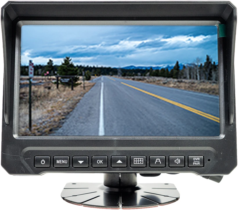 PNI TRK501 belaidė LCD atbulinės eigos kamera ir monitorius su DVR funkcija, „Micro SD“ kortelės lizdu, IR šviesos diodais, skirta sunkvežimiams