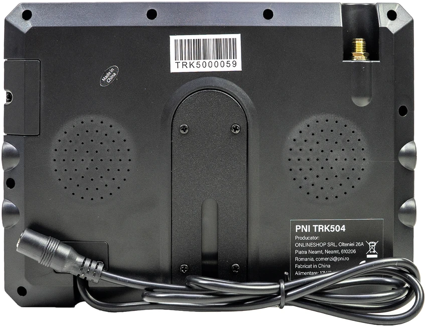 PNI TRK504 belaidžio vaizdo stebėjimo rinkinys sunkvežimiams su DVR, LCD monitoriumi ir 4 kameromis