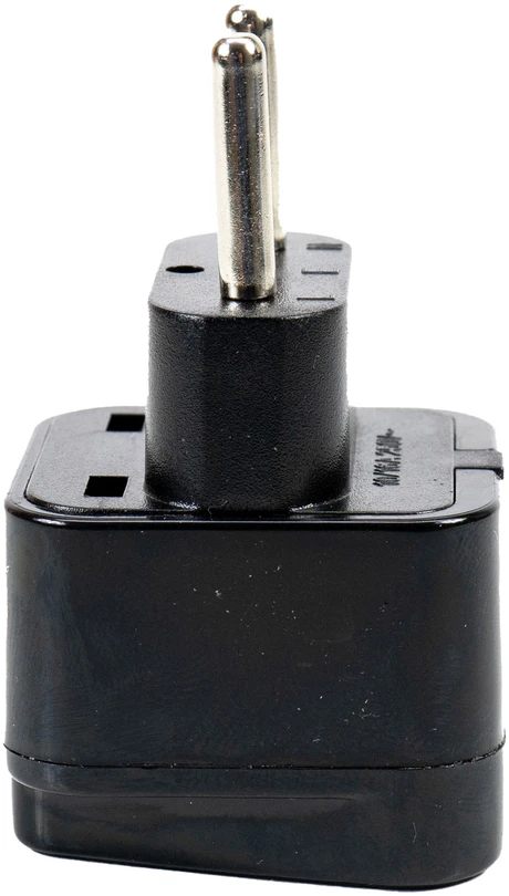 PNI UK–Europos lizdo adapteris, 220V, juodas