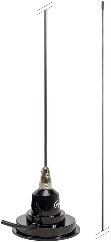 PNI VHF300 antena taksi automobiliams, 134 – 174 MHz, 136 cm, su magnetiniu pagrindu