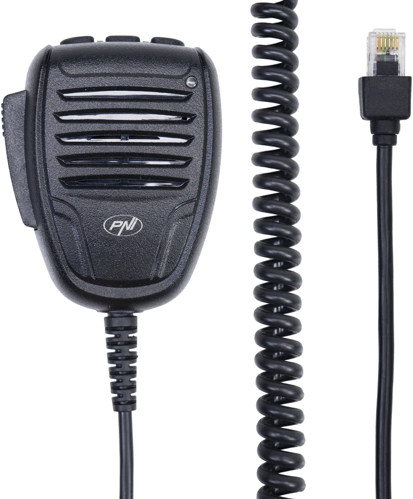 PNI VX6500 mikrofonas su VOX funkcija, su RJ45 jungtimi, skirtas CB PNI HP 6500 ir PNI HP 7120 CB radijo stotelėms