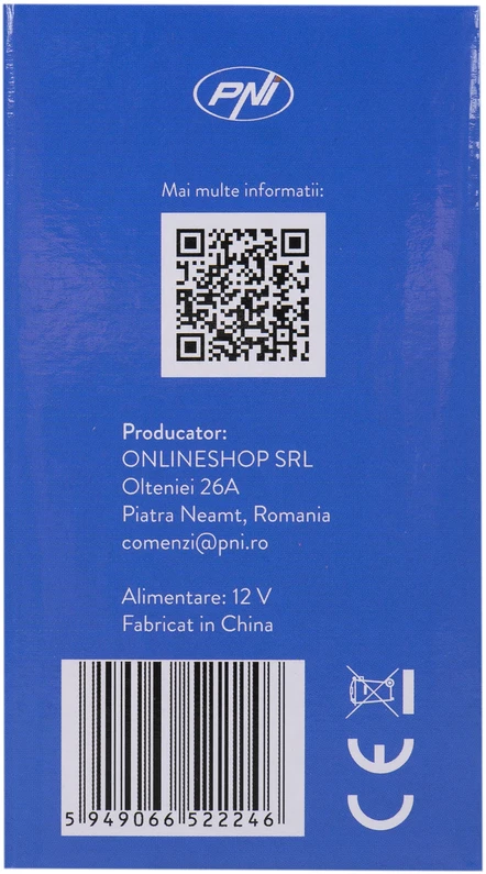 PNI VX6500 mikrofonas su VOX funkcija, su RJ45 jungtimi, skirtas CB PNI HP 6500 ir PNI HP 7120 CB radijo stotelėms