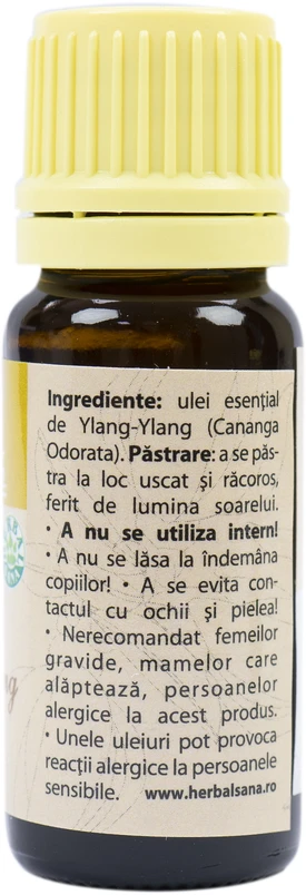 PNI Ylang-Ylang eterinis aliejus (Cananga odorata), 100% grynas be priedų, 10 ml
