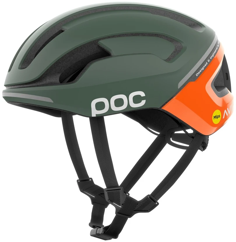 PO1 POC PC108688834MED1 sportinis galvos apdangalas Žalia, Oranžinė