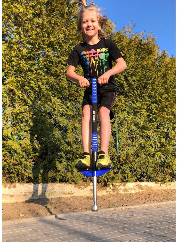 Pogo šokliukas Enero mėlynas