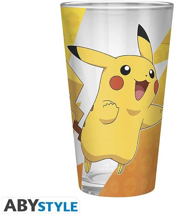 Abysse ABYstyle Pokemon Large Premium stiklinė - Pikachu | 400ml