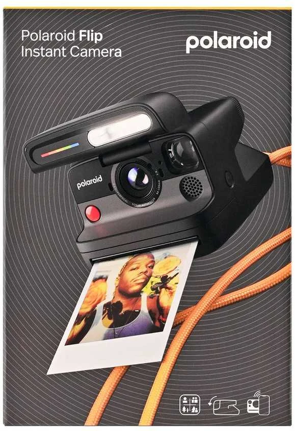 Polaroid Flip 79 x 79 mm Juodas