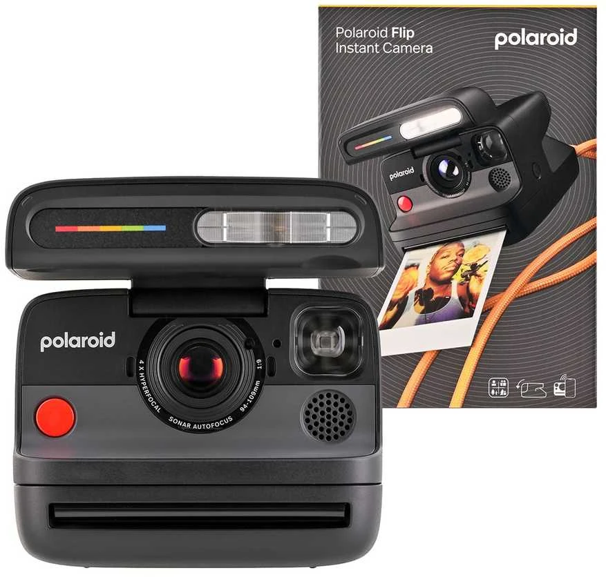 Polaroid Flip 79 x 79 mm Juodas