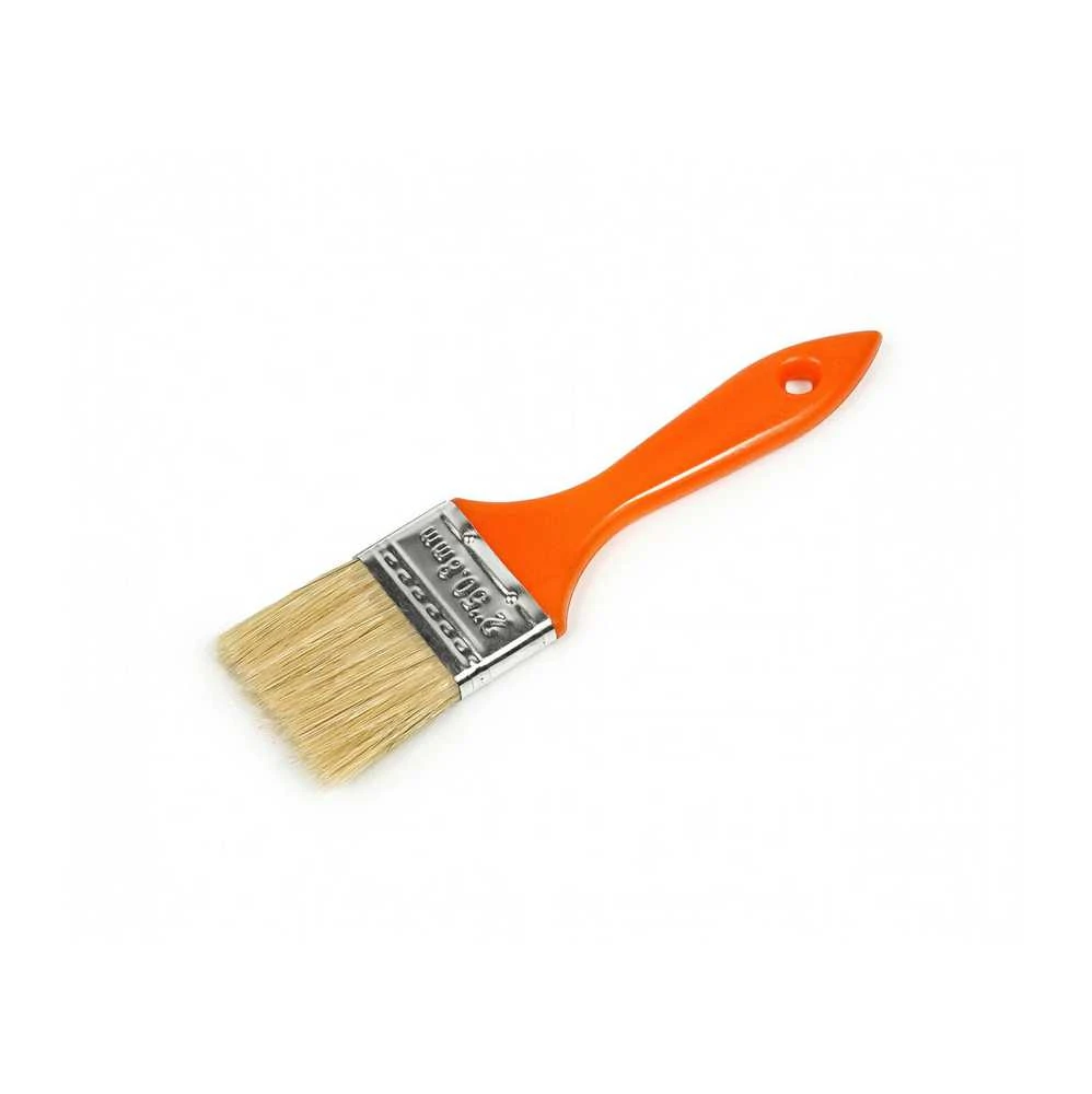 Dažymo teptukas 50mm su oranžine rankena