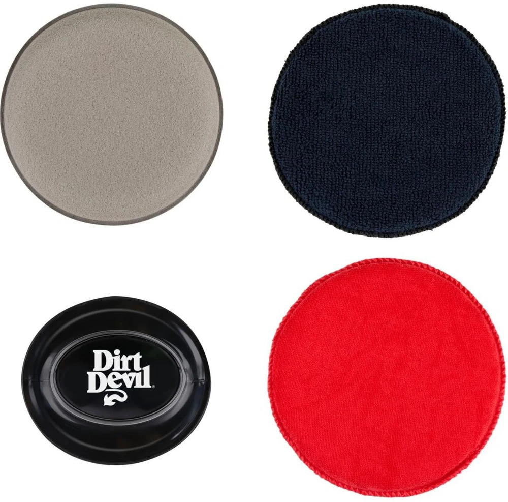 Dirt Devil automobilio poliravimo kempinės rinkinys 3 vnt 12,5 cm