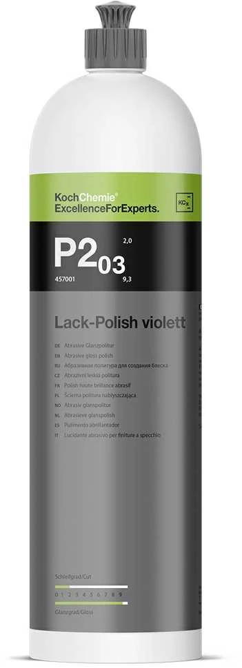 KOCH CHEMIE Lack-Polish violett P2.03, poliravimo pasta, 1 L