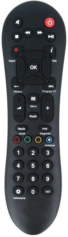 Polsat EVOBOX nuotolinio valdymo pultelis be logotipo
