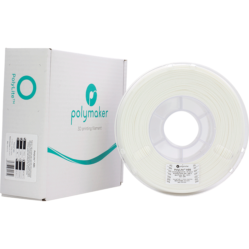 Polymaker PolyLite ABS - 3kg - 1.75mm - Pilkas