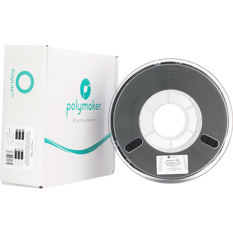 Polymaker PolyLite ABS - 3kg - 1.75mm - Pilkas
