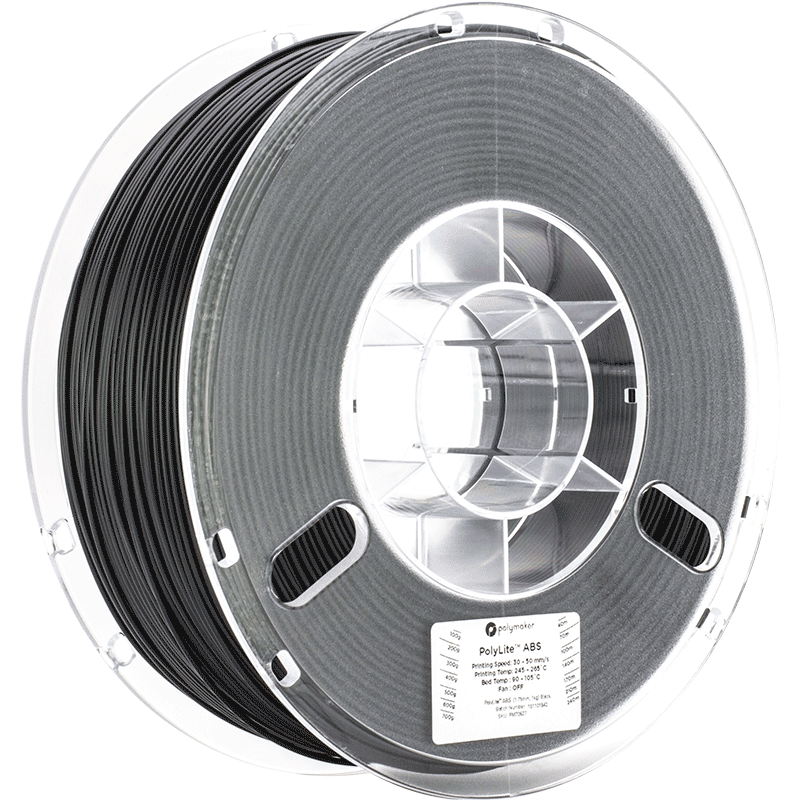 Polymaker PolyLite ABS - 3kg - 1.75mm - Pilkas