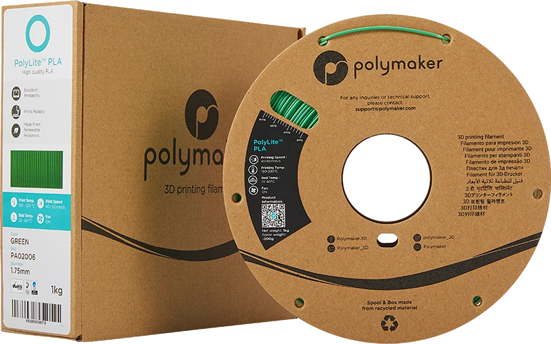 Polymaker PolyLite PLA - 3kg - 1.75mm - Baltas