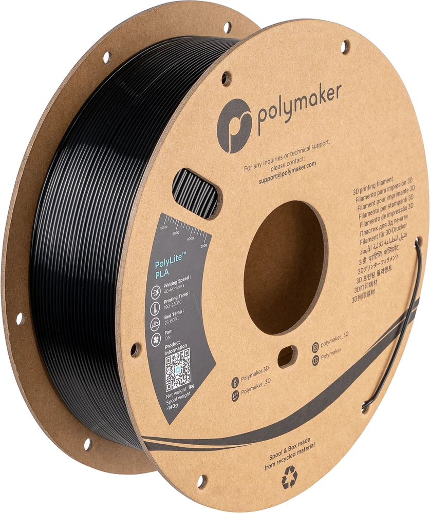 Polymaker PolyLite PLA - 3kg - 1.75mm - Baltas