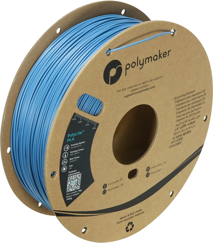 Polymaker PolyLite PLA - 3kg - 1.75mm - Baltas