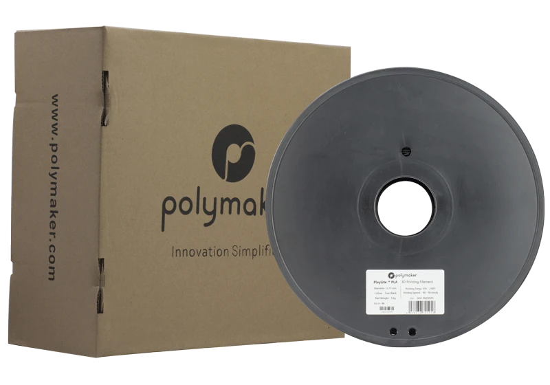 Polymaker PolyLite PLA - 3kg - 1.75mm - Pilkas