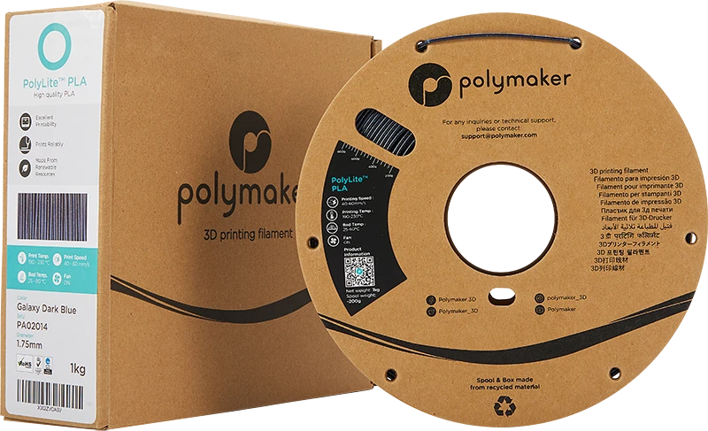 Polymaker PolyLite PLA - 3kg - 1.75mm - Baltas