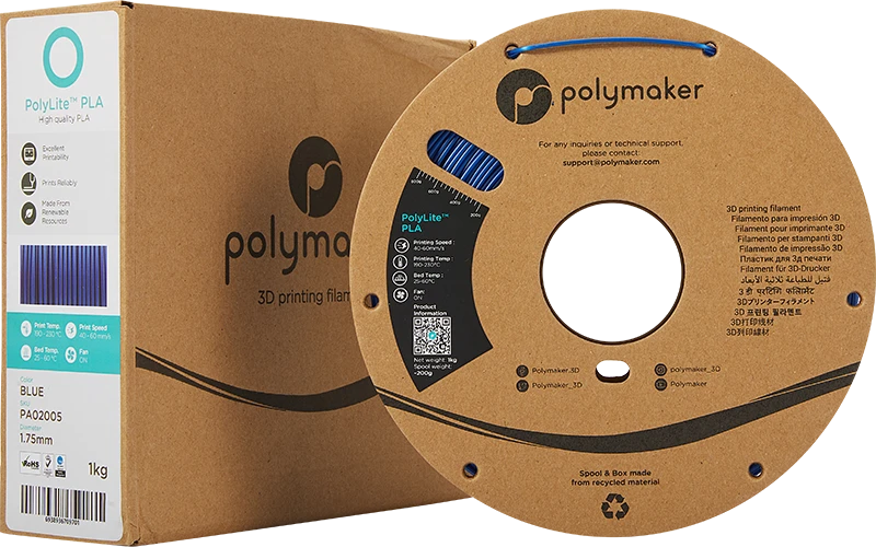 Polymaker PolyLite PLA - 3kg - 1.75mm - Baltas