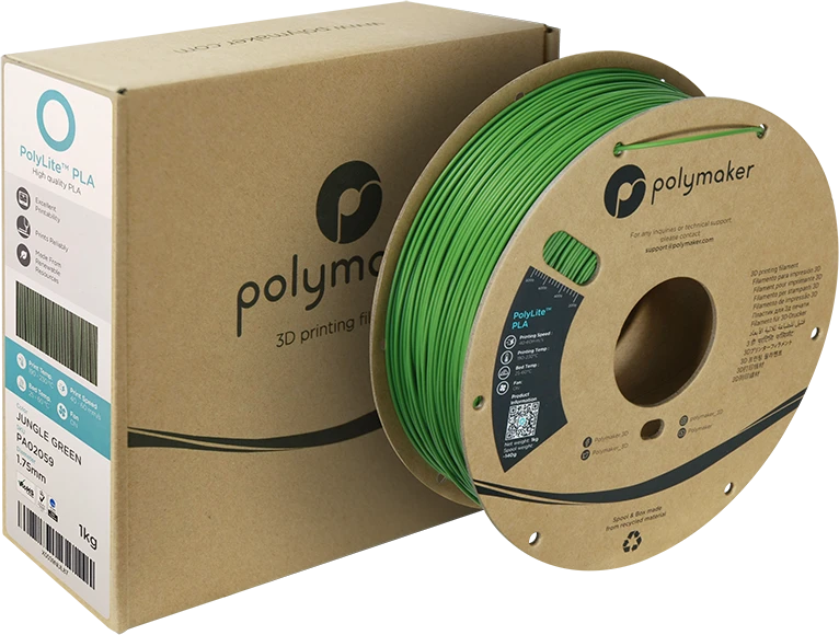 Polymaker PolyLite PLA - 3kg - 1.75mm - Baltas