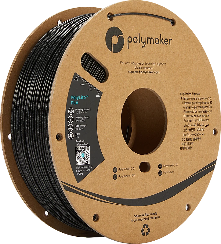 Polymaker PolyLite PLA - 3kg - 1.75mm - Baltas
