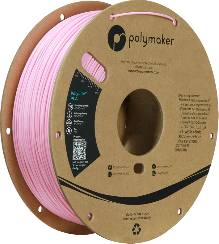 Polymaker PolyLite PLA - 3kg - 1.75mm - Pilkas