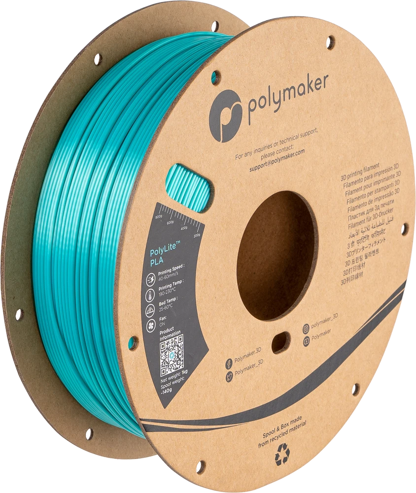 Polymaker PolyLite PLA - 3kg - 1.75mm - Baltas