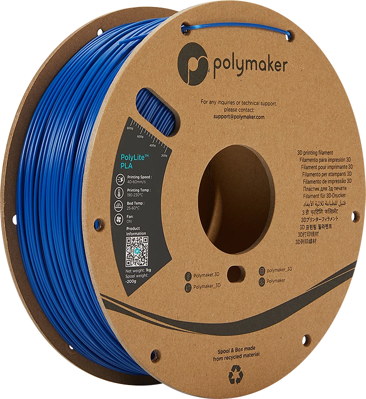 Polymaker PolyLite PLA - 3kg - 1.75mm - Baltas